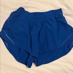Lululemon Athletica Vibrant Blue Athletic Shorts